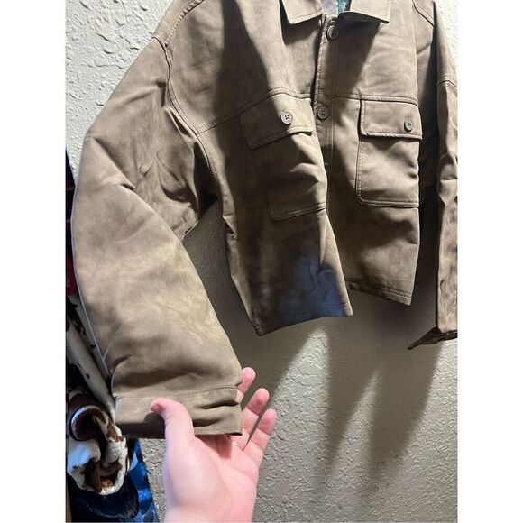 Wild Fable Light Brown Jacket Woman’s Size XXL NEW - Picture 3 of 12